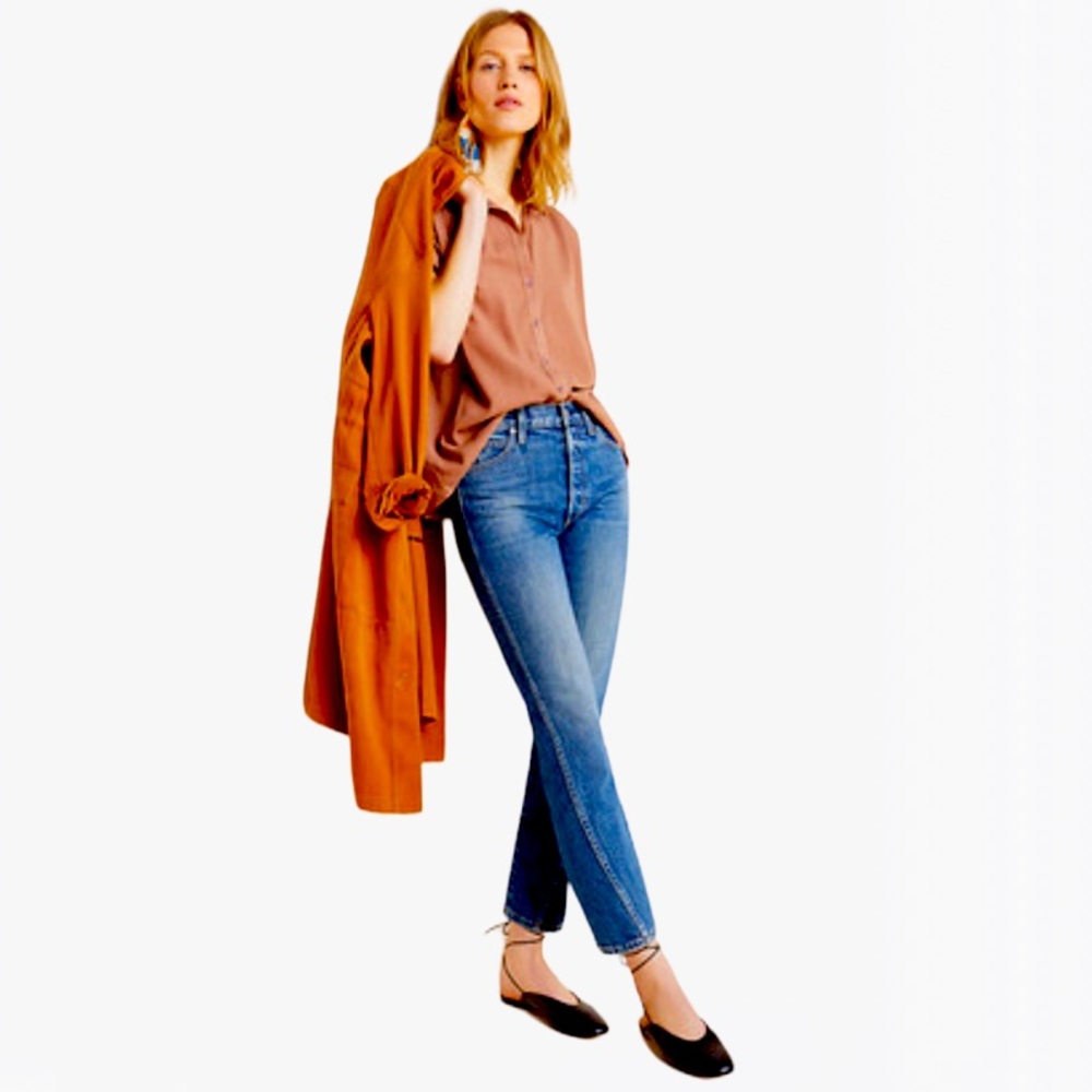 J Brand Straight Leg 72% Cotton Women’s Jeans - Size: 27